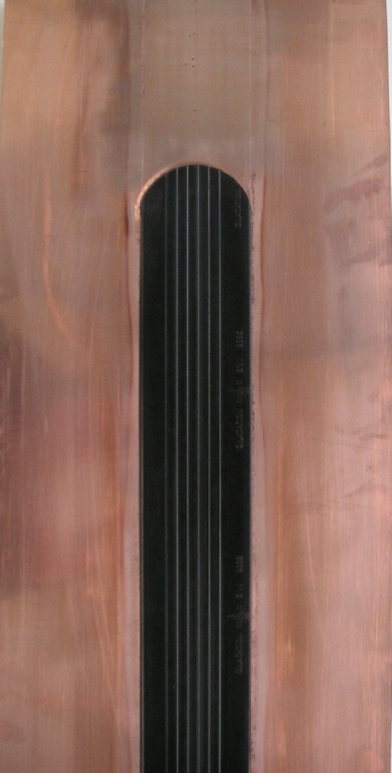 Kupfer-Dehnungsausgleich - m. Kopfstück 70 cm