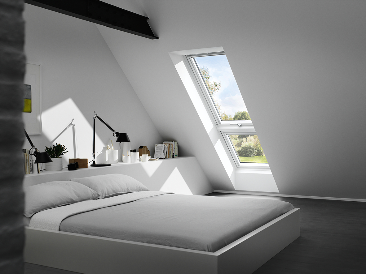 Velux Zusatzelement GIU PK34 - 0066 PU Alu En.plus 94x92 cm